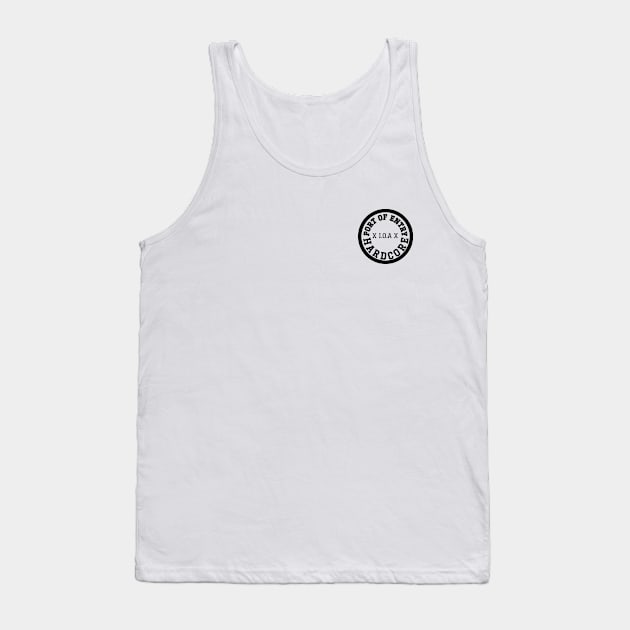 IOA HARDCORE - BLACK CREST Tank Top by Gary Pounds